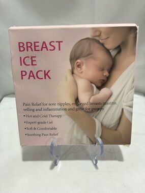 Hot/Cold Breast Gel Ice Packs Breast Cooling/Heat Pads Relief